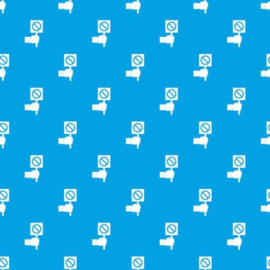 El gösteren dur tabela desen kesintisiz mavi