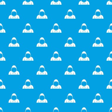 Hood desen kesintisiz mavi