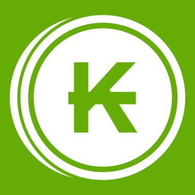 Paralar lao simgesi yeşil kip