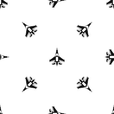 Jet avcı uçağı model sorunsuz siyah