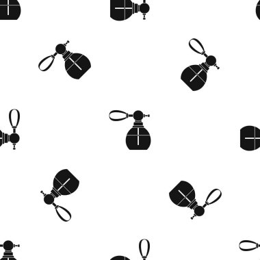 Parfüm şişesi Buharlaştırıcı desen sorunsuz siyah