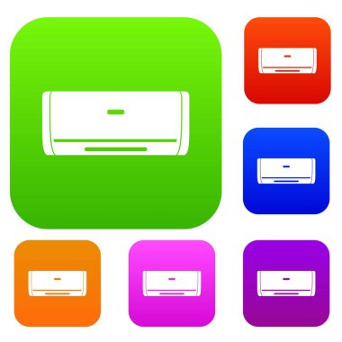 Klima iç ünite renk koleksiyonu ayarla