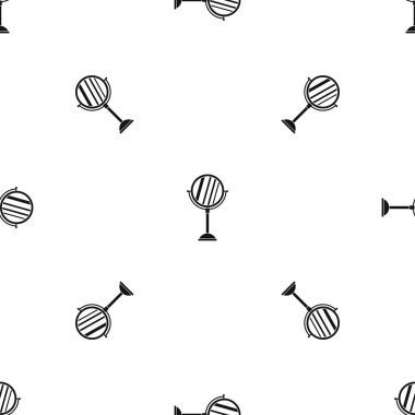 Makyaj aynası desen sorunsuz siyah