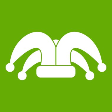 Palyaço şapkası Icon yeşil