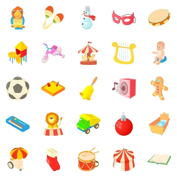 Sandbox Icons set, karikatür tarzı
