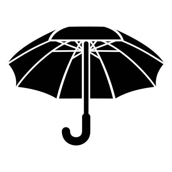 Grande icona ombrello, stile semplice — Vettoriale Stock