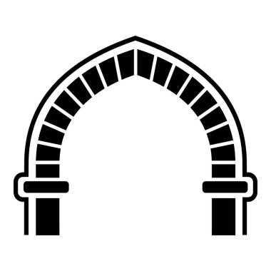 Antik kemer simgesi, basit tarzı