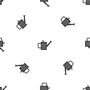 Sulama olabilir desen sorunsuz siyah