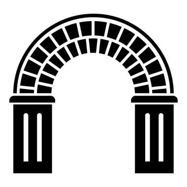 Pencere kemer simgesi, basit tarzı