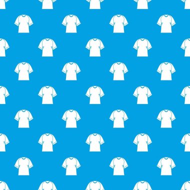 Raglan tshirt desen kesintisiz mavi