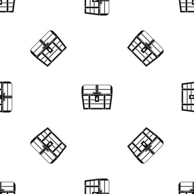 Göğüs desen sorunsuz siyah