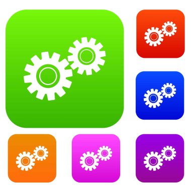 İki vites renk koleksiyonu ayarla