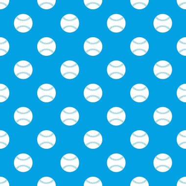 Beyzbol desen kesintisiz mavi