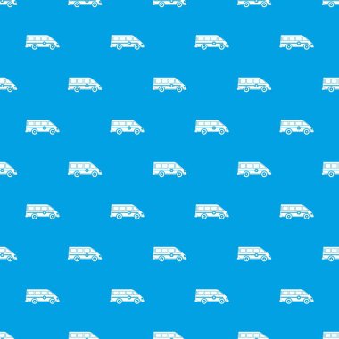 Ambulans acil van desen kesintisiz mavi