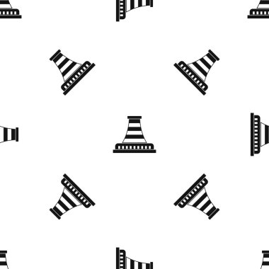 Rafinerisi boru desen sorunsuz siyah