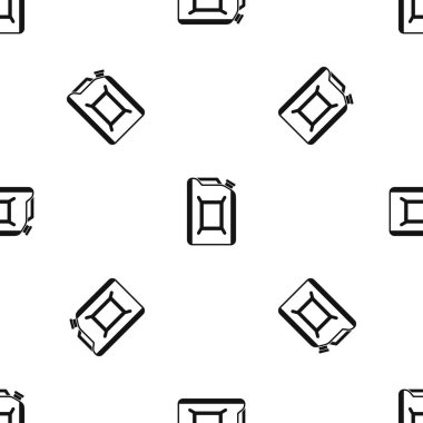 Şişesi için benzinli desen sorunsuz siyah