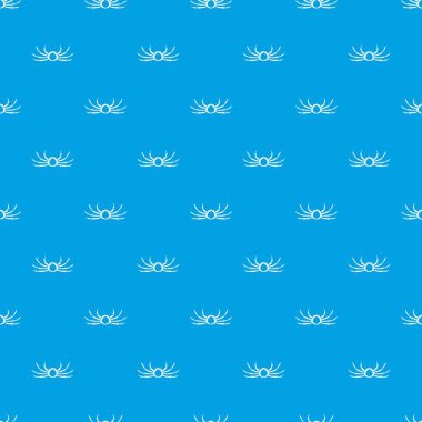 Japon örümcek yengeci desen kesintisiz mavi