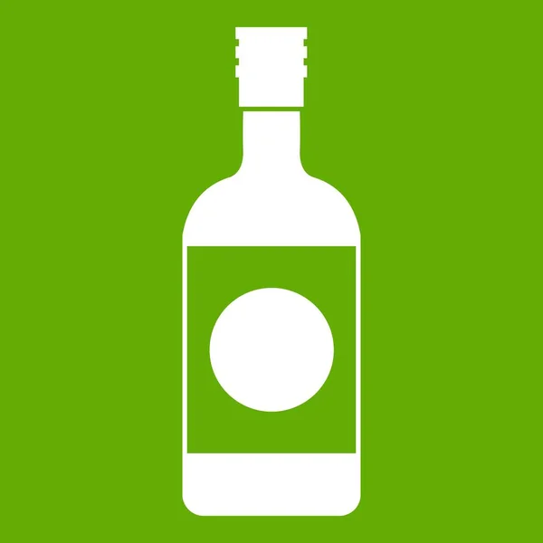 Zielona ikona japońskiej sake — Wektor stockowy