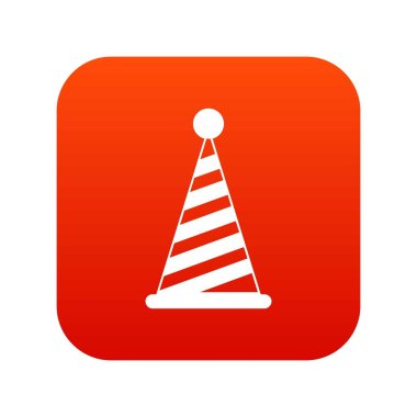 Parti şapkası Icon dijital kırmızı
