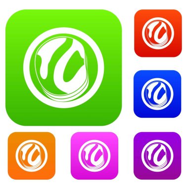 Asya et renk koleksiyonu ayarla