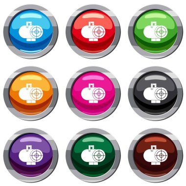 Endüstriyel fan ısıtıcı 9 koleksiyonu ayarla