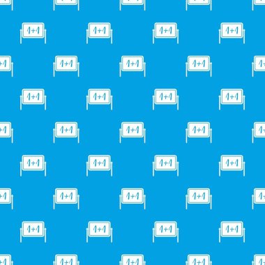 Yönetim Kurulu desen kesintisiz mavi