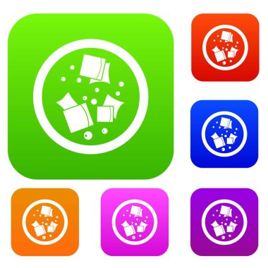 Asya sos renk koleksiyonu ayarla