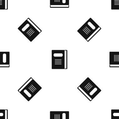 Öğretici desen sorunsuz siyah