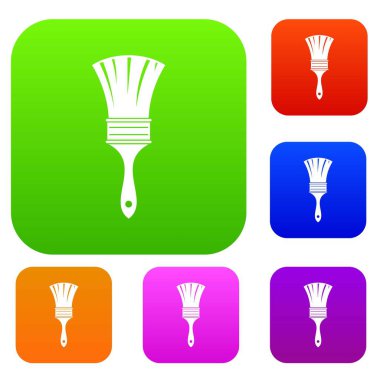 Fırça renk koleksiyonu ayarla