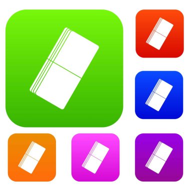 Silgi rengi koleksiyonu ayarla