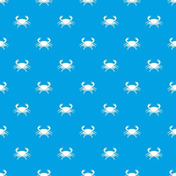 Taze Yengeç desen kesintisiz mavi