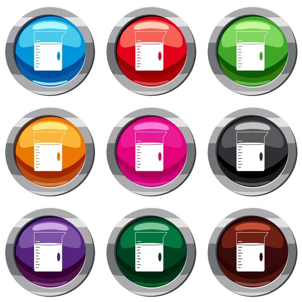 Ölçüm fincan 9 koleksiyonu ayarla