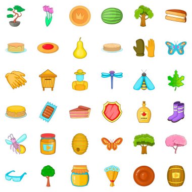 Yusufçuk Icons set, karikatür tarzı