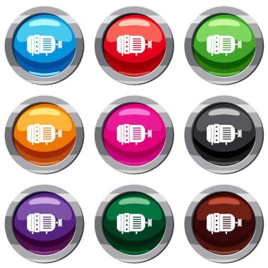 Elektrik motoru 9 koleksiyonu ayarla