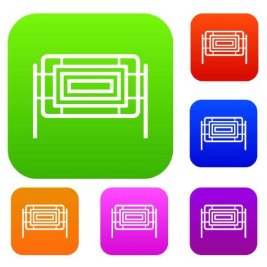 Kare dilimi renk koleksiyonu ayarla