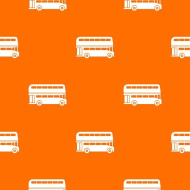 Çift katlı otobüs desen sorunsuz