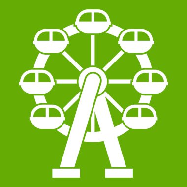 Dönme dolap simgesi yeşil