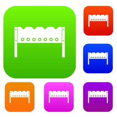 Mangal renk koleksiyonu ayarla