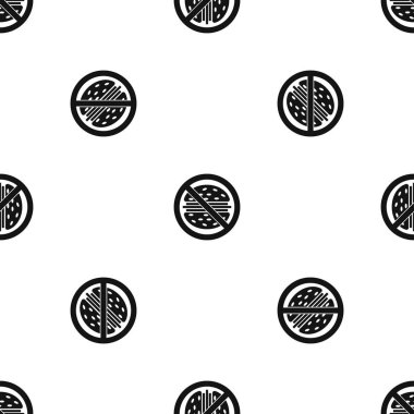 Dur lokanta desen sorunsuz siyah