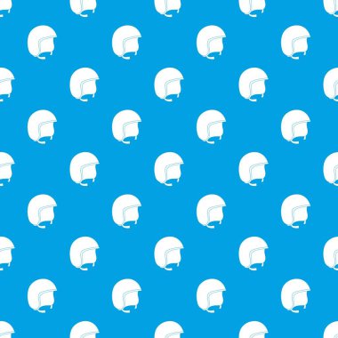 Emanet kask desen kesintisiz mavi