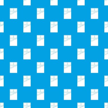 Çikolata desen kesintisiz mavi