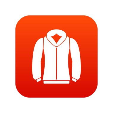 Kazak simgesi dijital kırmızı