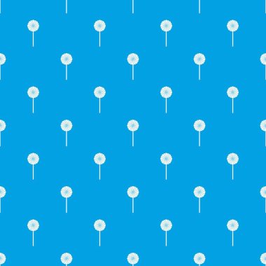 Yuvarlak şeker desen kesintisiz mavi