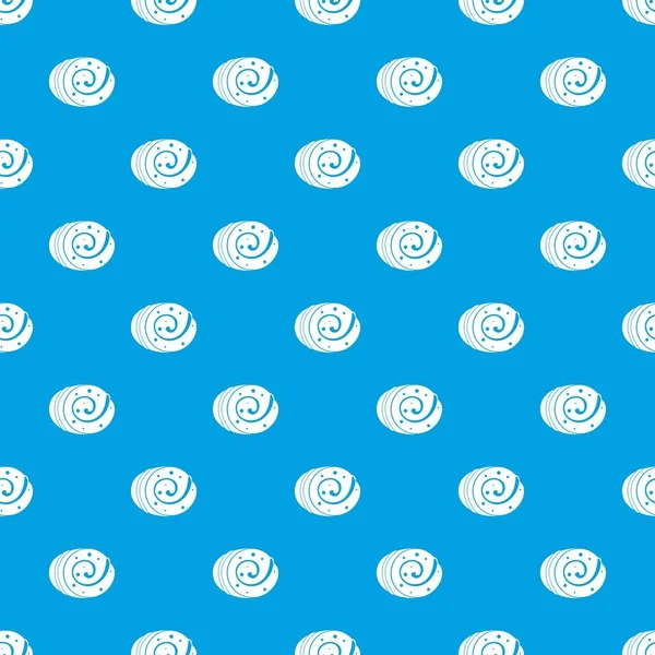 Meyve somun desen kesintisiz mavi