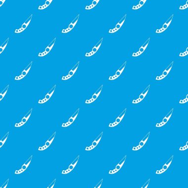 Küçük bıçak desen kesintisiz mavi