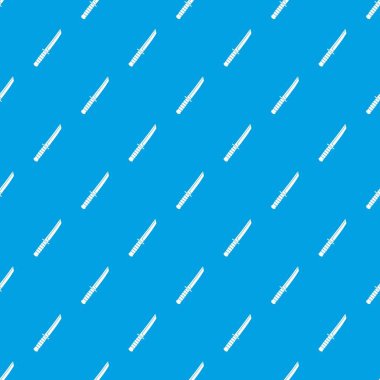 Küçük bıçak desen kesintisiz mavi