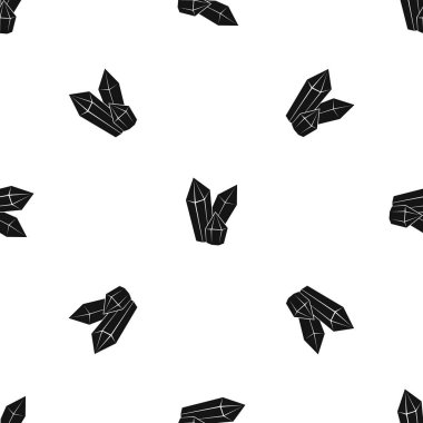 Elmas desen sorunsuz siyah