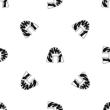 Dağ desen sorunsuz siyah benim