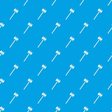 Poleaxe desen kesintisiz mavi