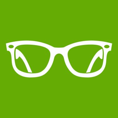 Gözlük simgesi yeşil